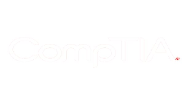 CompTIA whitw logo
